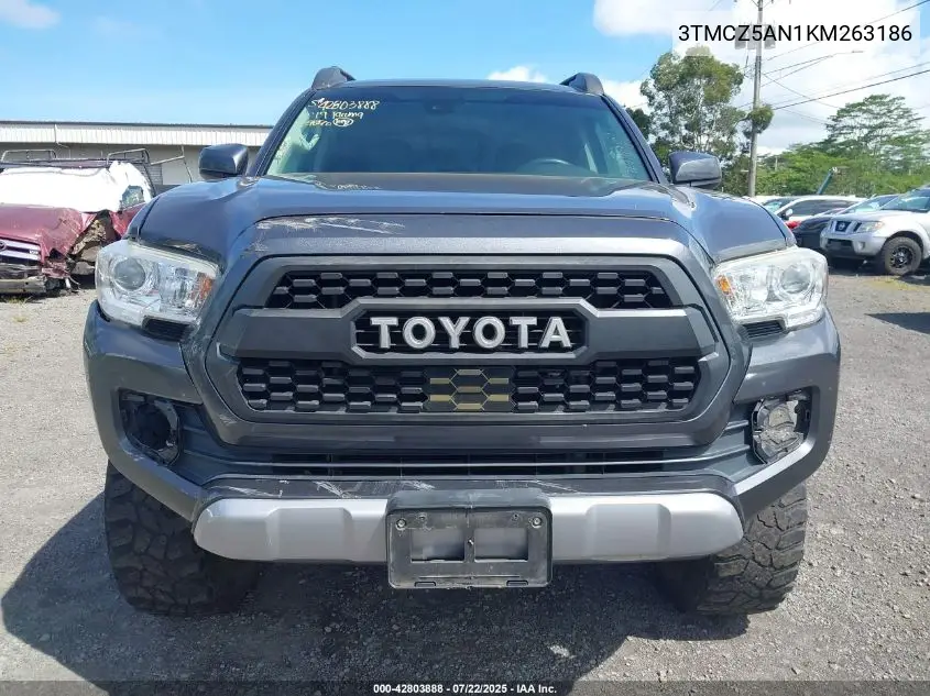 2019 Toyota Tacoma Sr V6 VIN: 3TMCZ5AN1KM263186 Lot: 42803888