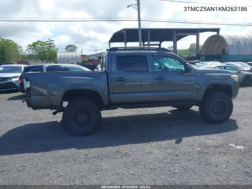 2019 Toyota Tacoma Sr V6 VIN: 3TMCZ5AN1KM263186 Lot: 42803888