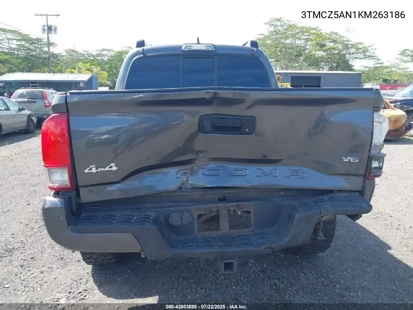 2019 Toyota Tacoma Sr V6 VIN: 3TMCZ5AN1KM263186 Lot: 42803888