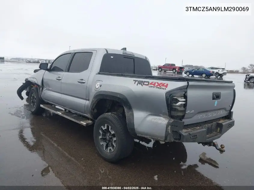 2020 Toyota Tacoma Trd Off-Road VIN: 3TMCZ5AN9LM290069 Lot: 41938380