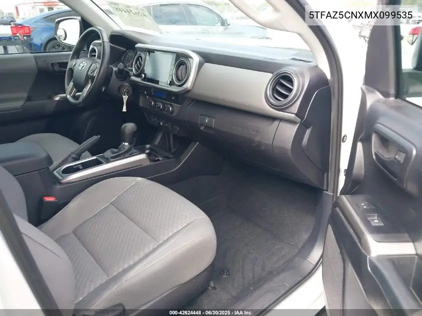 2021 Toyota Tacoma Sr5 V6 VIN: 5TFAZ5CNXMX099535 Lot: 42624448