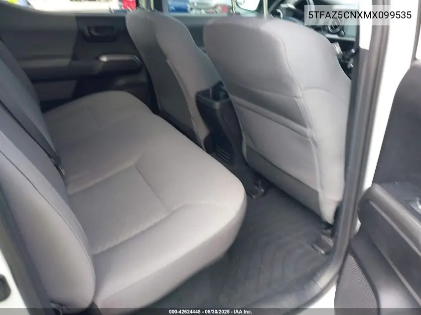 2021 Toyota Tacoma Sr5 V6 VIN: 5TFAZ5CNXMX099535 Lot: 42624448