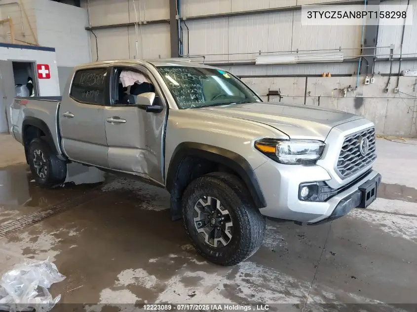 2023 Toyota Tacoma Trd Off Road VIN: 3TYCZ5AN8PT158298 Lot: 12223089