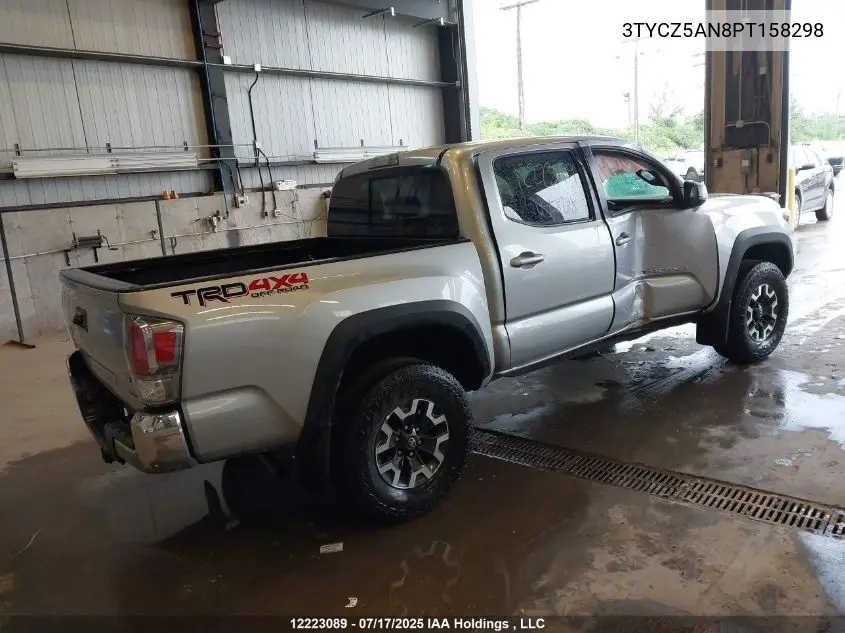 2023 Toyota Tacoma Trd Off Road VIN: 3TYCZ5AN8PT158298 Lot: 12223089