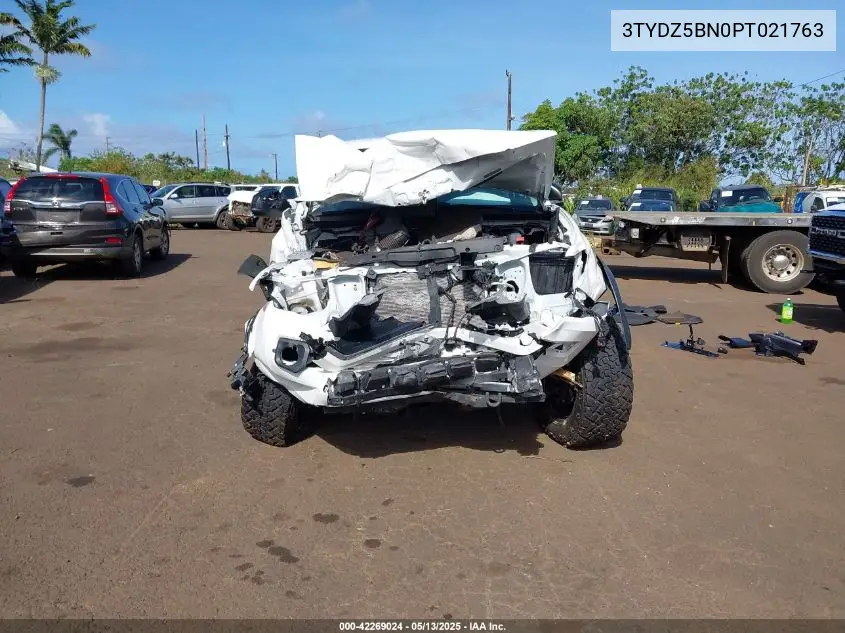 2023 Toyota Tacoma Sr5 V6/Trd Off Road/Trd Sport VIN: 3TYDZ5BN0PT021763 Lot: 42269024