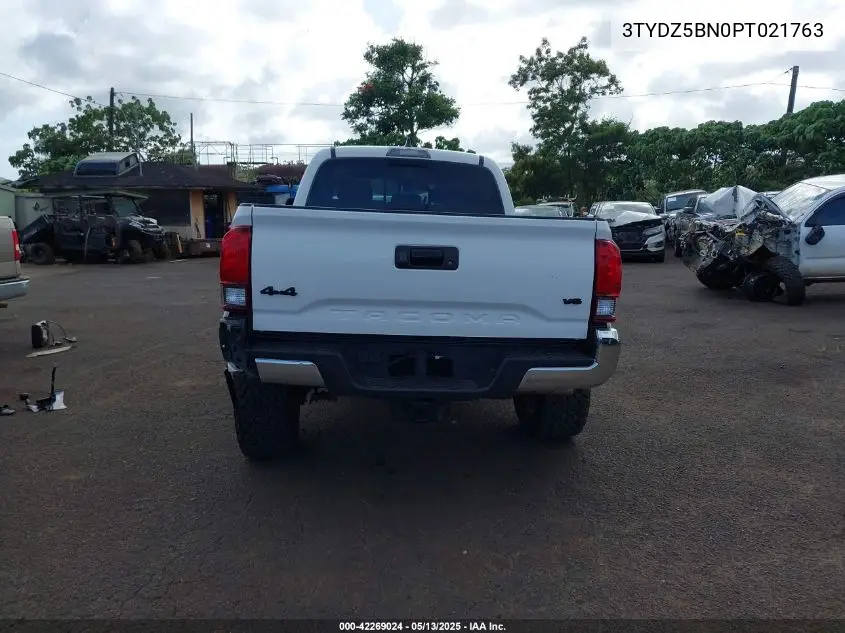 2023 Toyota Tacoma Sr5 V6/Trd Off Road/Trd Sport VIN: 3TYDZ5BN0PT021763 Lot: 42269024