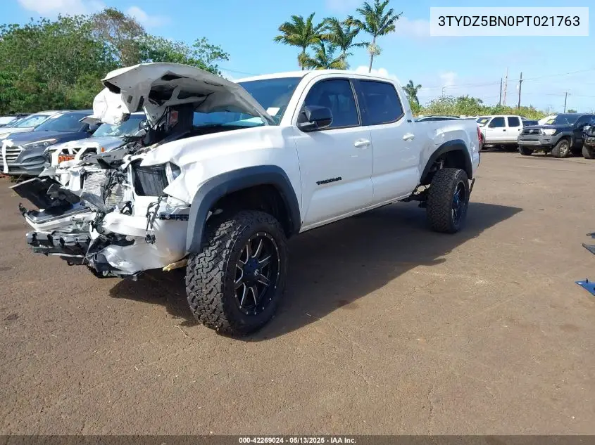 2023 Toyota Tacoma Sr5 V6/Trd Off Road/Trd Sport VIN: 3TYDZ5BN0PT021763 Lot: 42269024