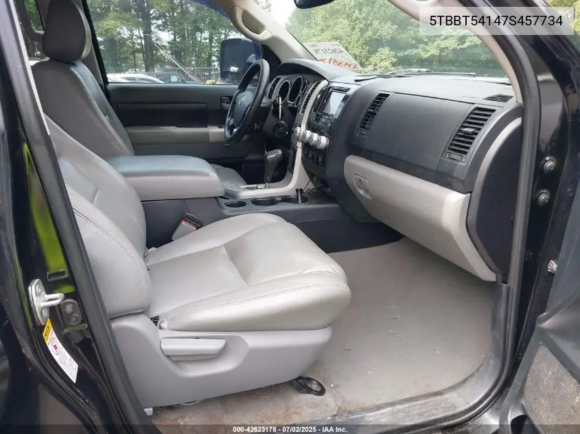 2007 Toyota Tundra Sr5 4.7L V8 VIN: 5TBBT54147S457734 Lot: 42623178