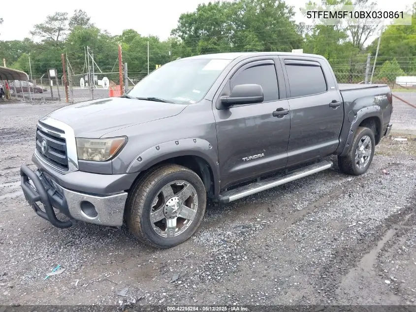 2011 Toyota Tundra Grade 4.6L V8 VIN: 5TFEM5F10BX030861 Lot: 42255254