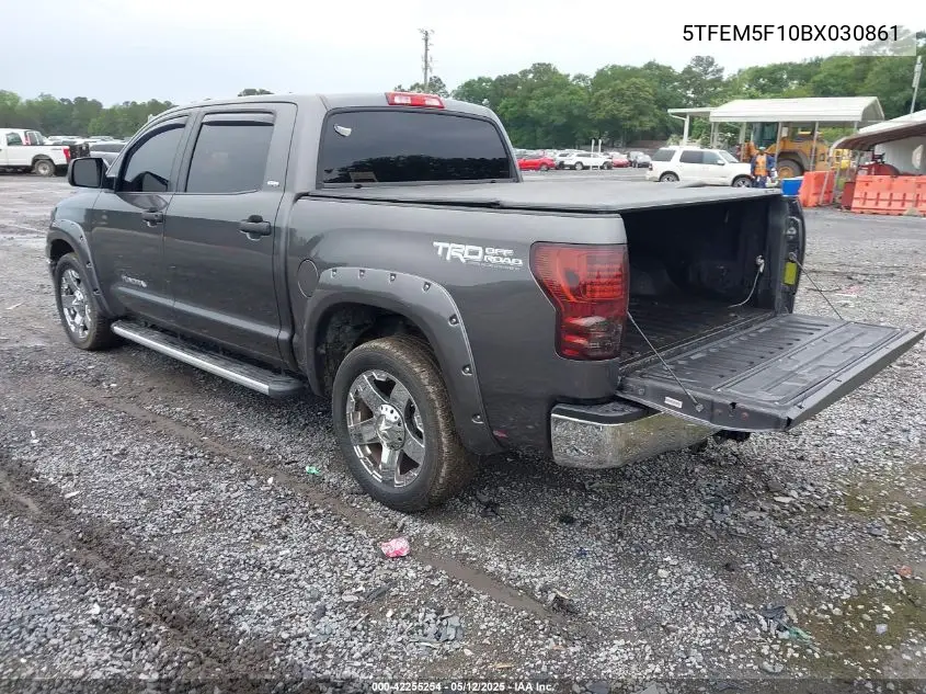 2011 Toyota Tundra Grade 4.6L V8 VIN: 5TFEM5F10BX030861 Lot: 42255254