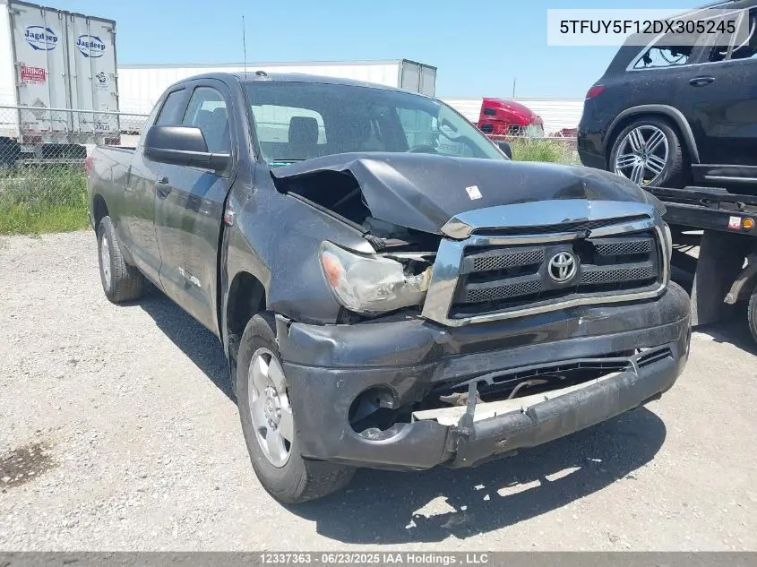 5tfuy5f12dx305245 5TFUY5F12DX305245 2013 Toyota Tundra Sr5 5.7L V8