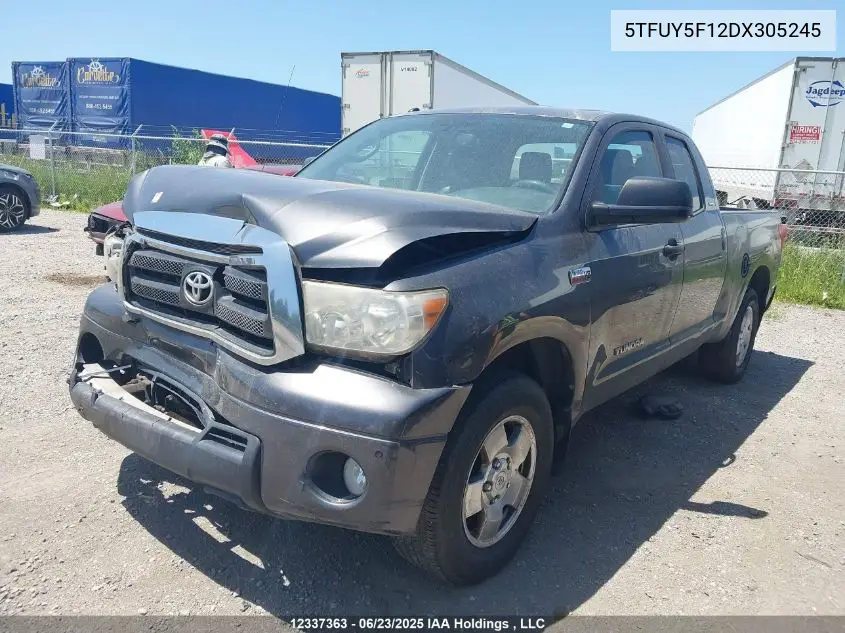 5tfuy5f12dx305245 5TFUY5F12DX305245 2013 Toyota Tundra Sr5 5.7L V8