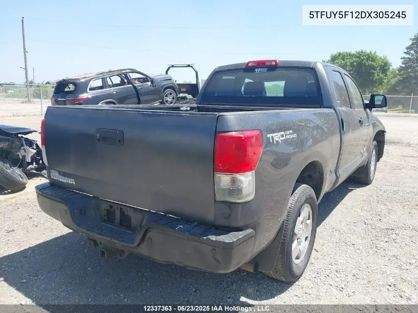 5tfuy5f12dx305245 5TFUY5F12DX305245 2013 Toyota Tundra Sr5 5.7L V8