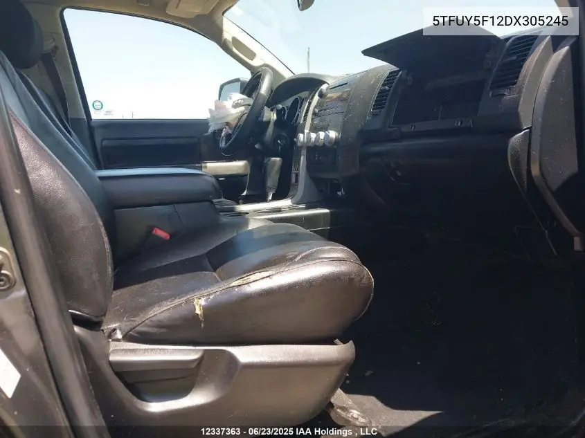 5tfuy5f12dx305245 5TFUY5F12DX305245 2013 Toyota Tundra Sr5 5.7L V8