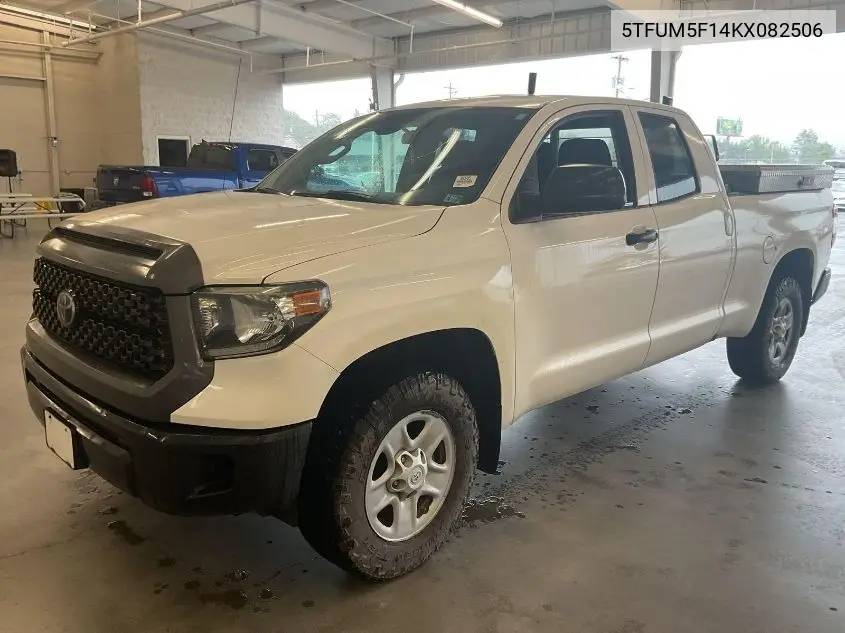 5tfum5f14kx082506 5TFUM5F14KX082506 2019 Toyota Tundra Sr 4.6L V8