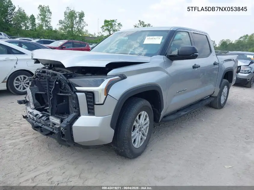 2022 Toyota Tundra Sr5 VIN: 5TFLA5DB7NX053845 Lot: 42419271