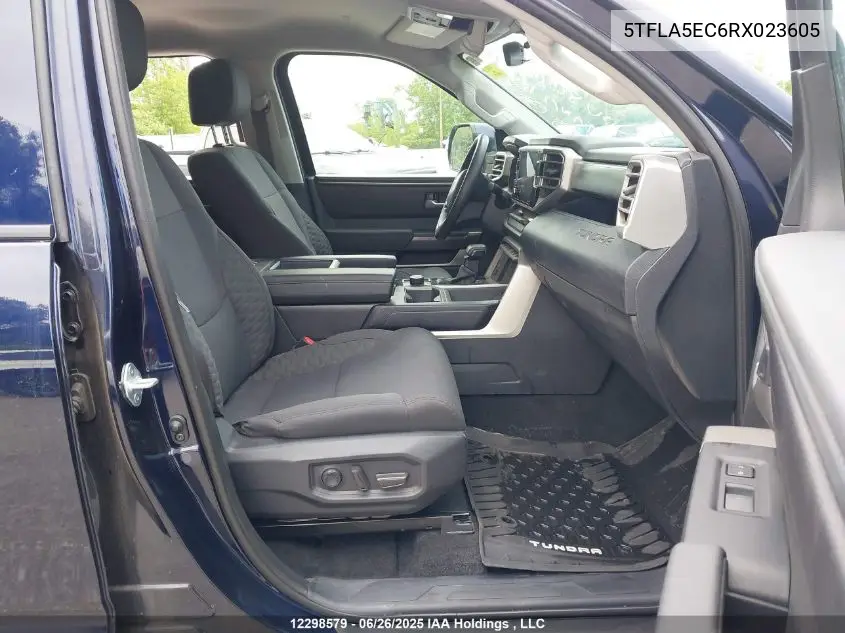 2024 Toyota Tundra Crewmax Sr5 VIN: 5TFLA5EC6RX023605 Lot: 12298579