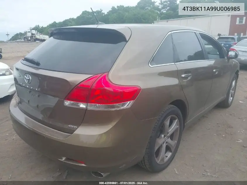 2009 Toyota Venza Base V6 VIN: 4T3BK11A99U006985 Lot: 42595661