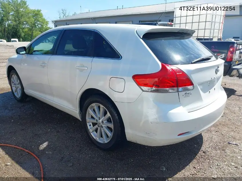 2009 Toyota Venza VIN: 4T3ZE11A39U012254 Lot: 42632775