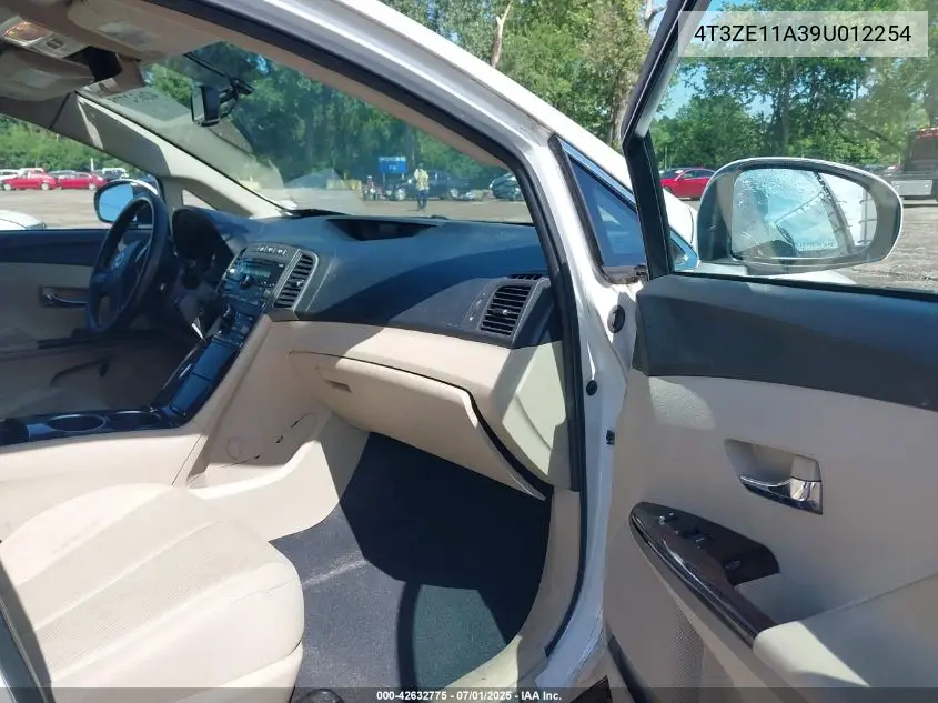 2009 Toyota Venza VIN: 4T3ZE11A39U012254 Lot: 42632775