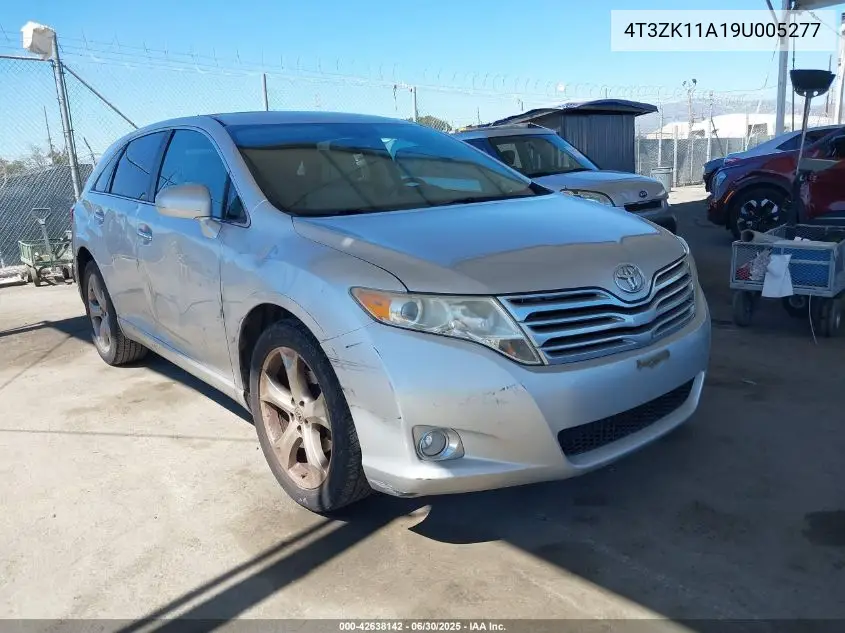 2009 Toyota Venza Base V6 VIN: 4T3ZK11A19U005277 Lot: 42638142