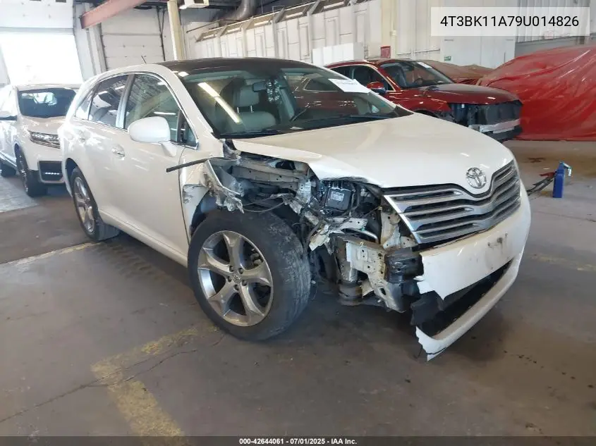 2009 Toyota Venza Base V6 VIN: 4T3BK11A79U014826 Lot: 42644061