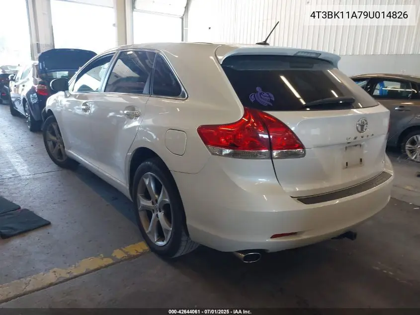 2009 Toyota Venza Base V6 VIN: 4T3BK11A79U014826 Lot: 42644061