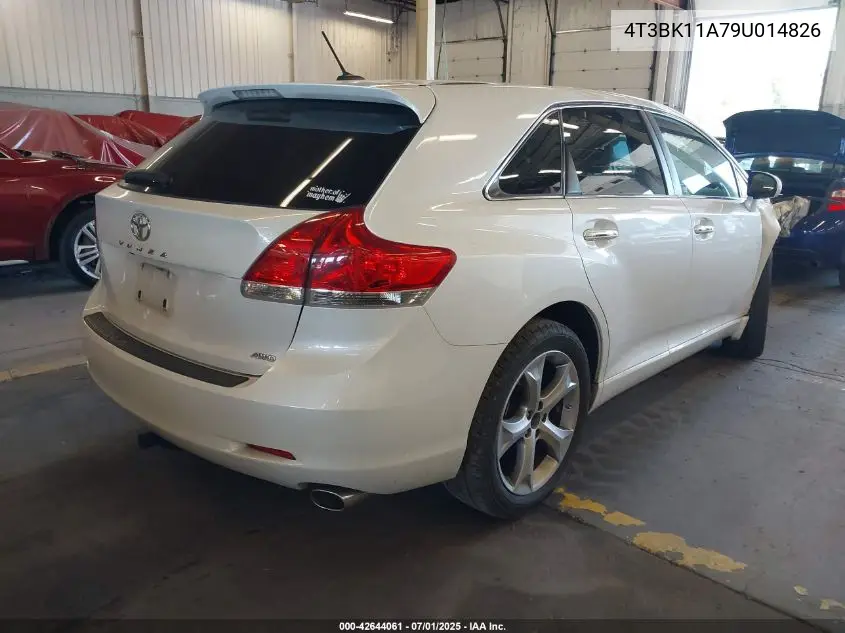 2009 Toyota Venza Base V6 VIN: 4T3BK11A79U014826 Lot: 42644061