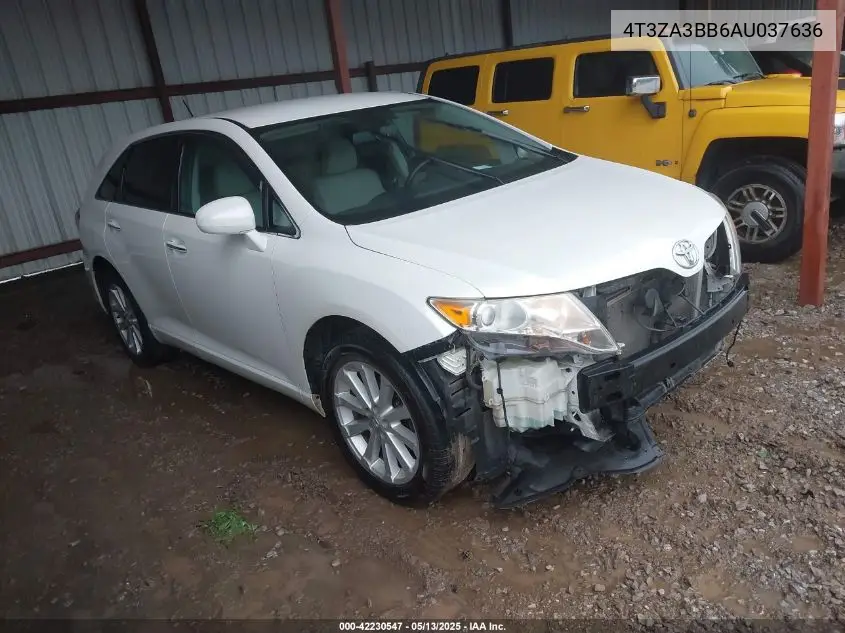 2010 Toyota Venza VIN: 4T3ZA3BB6AU037636 Lot: 42230547
