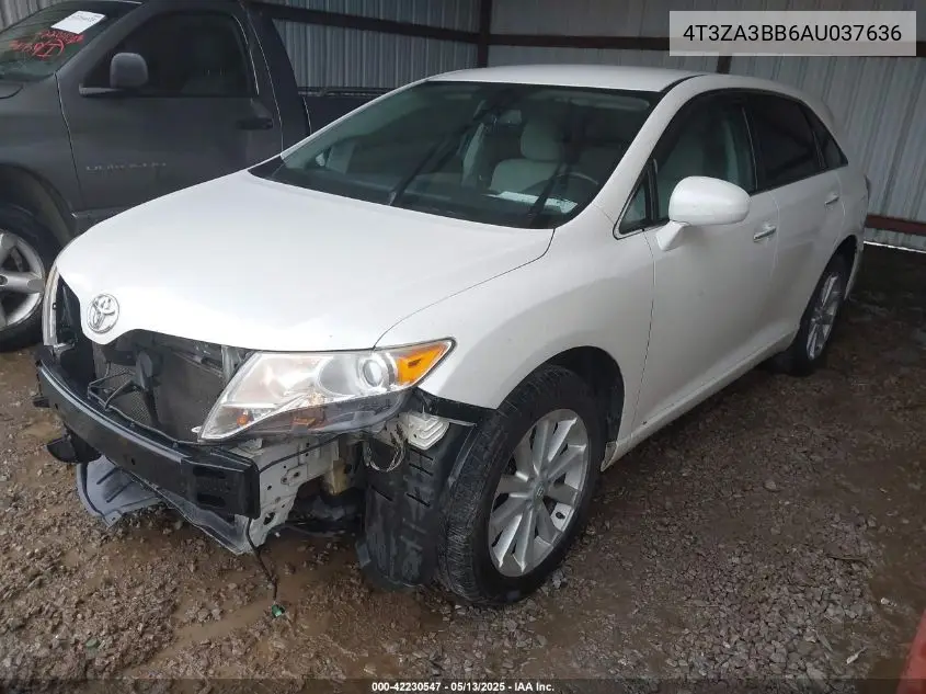 2010 Toyota Venza VIN: 4T3ZA3BB6AU037636 Lot: 42230547