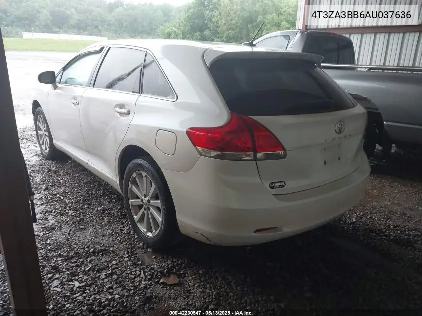 2010 Toyota Venza VIN: 4T3ZA3BB6AU037636 Lot: 42230547