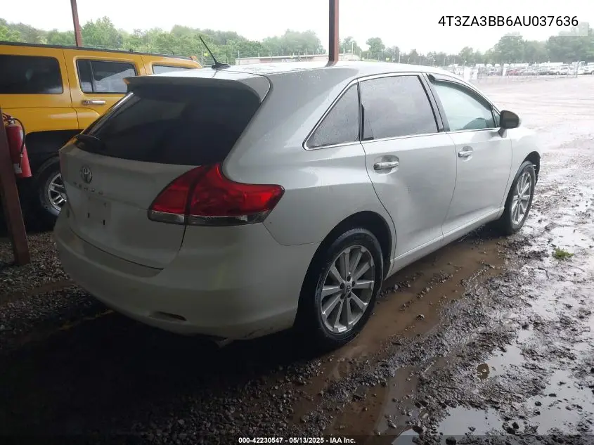 2010 Toyota Venza VIN: 4T3ZA3BB6AU037636 Lot: 42230547