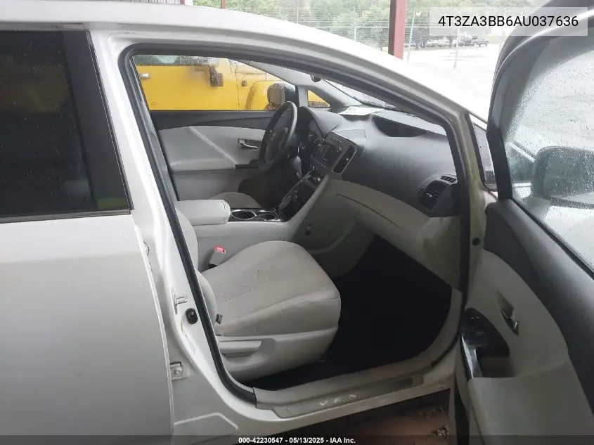 2010 Toyota Venza VIN: 4T3ZA3BB6AU037636 Lot: 42230547