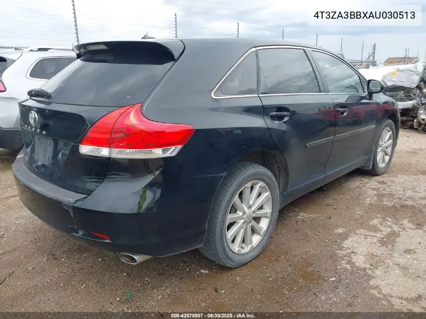 2010 Toyota Venza VIN: 4T3ZA3BBXAU030513 Lot: 42578907