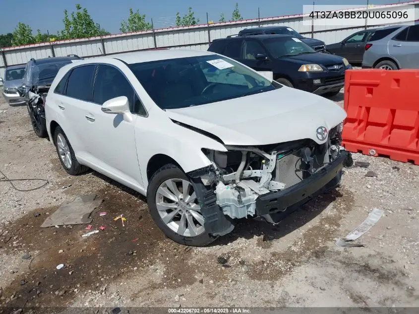 2013 Toyota Venza Xle VIN: 4T3ZA3BB2DU065096 Lot: 42206702