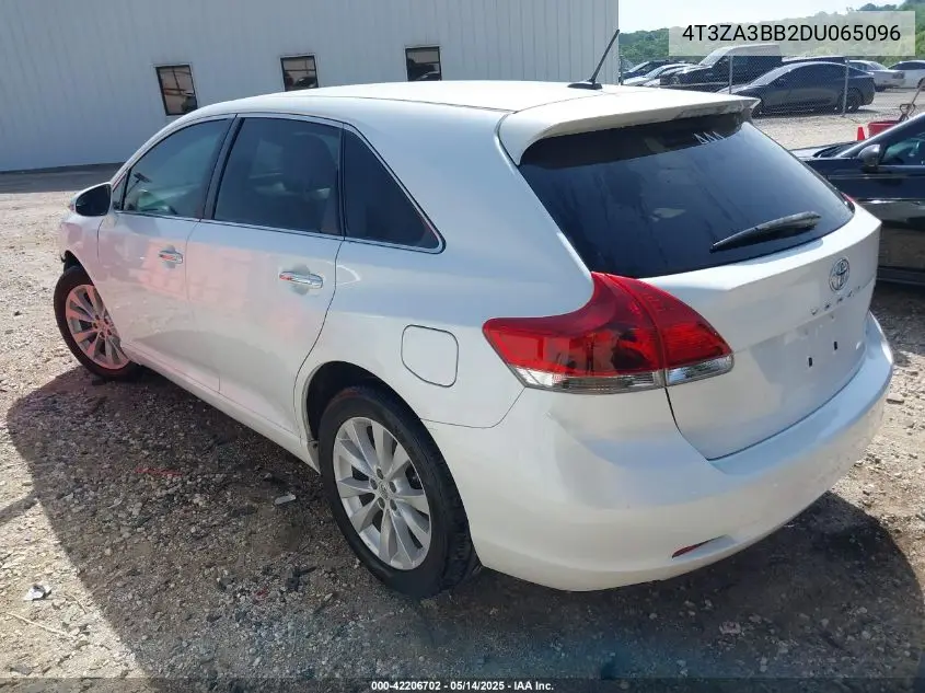 2013 Toyota Venza Xle VIN: 4T3ZA3BB2DU065096 Lot: 42206702