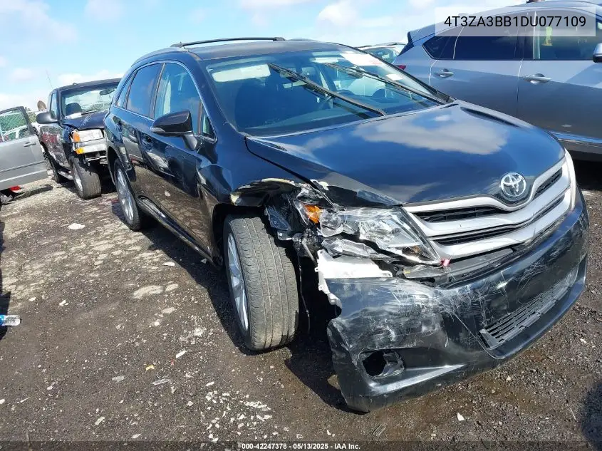 2013 Toyota Venza Le VIN: 4T3ZA3BB1DU077109 Lot: 42247378