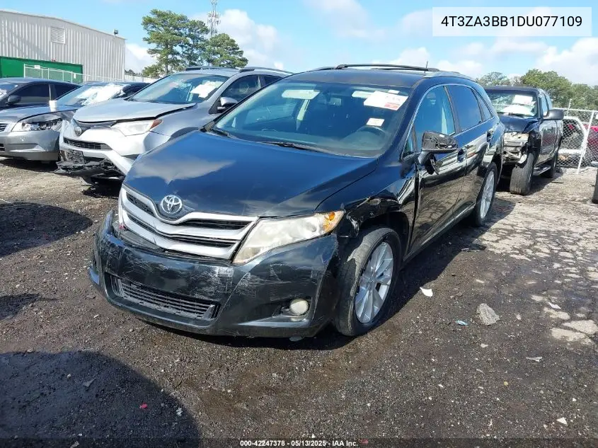 2013 Toyota Venza Le VIN: 4T3ZA3BB1DU077109 Lot: 42247378
