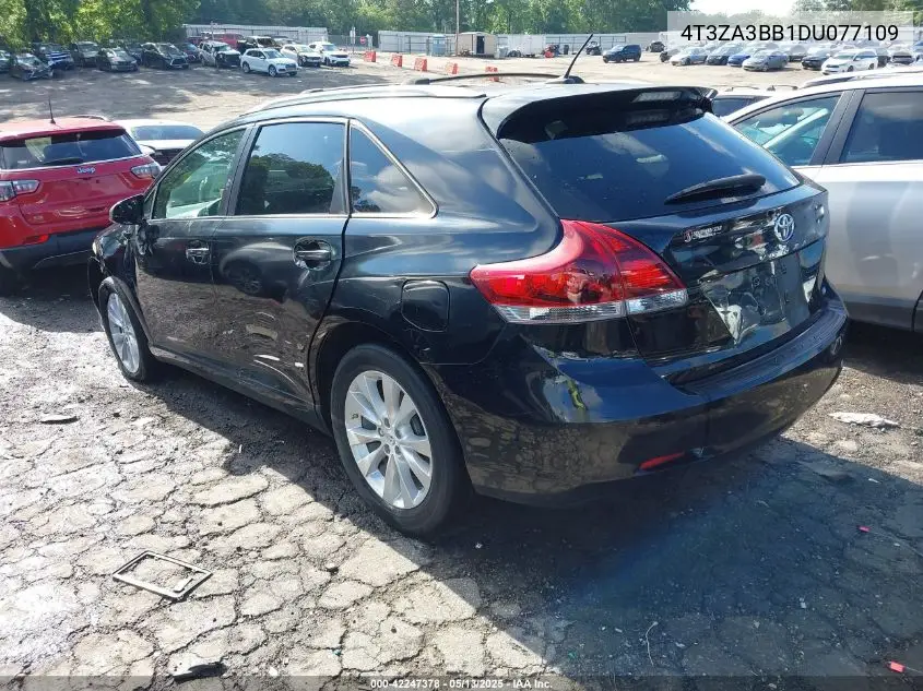 2013 Toyota Venza Le VIN: 4T3ZA3BB1DU077109 Lot: 42247378
