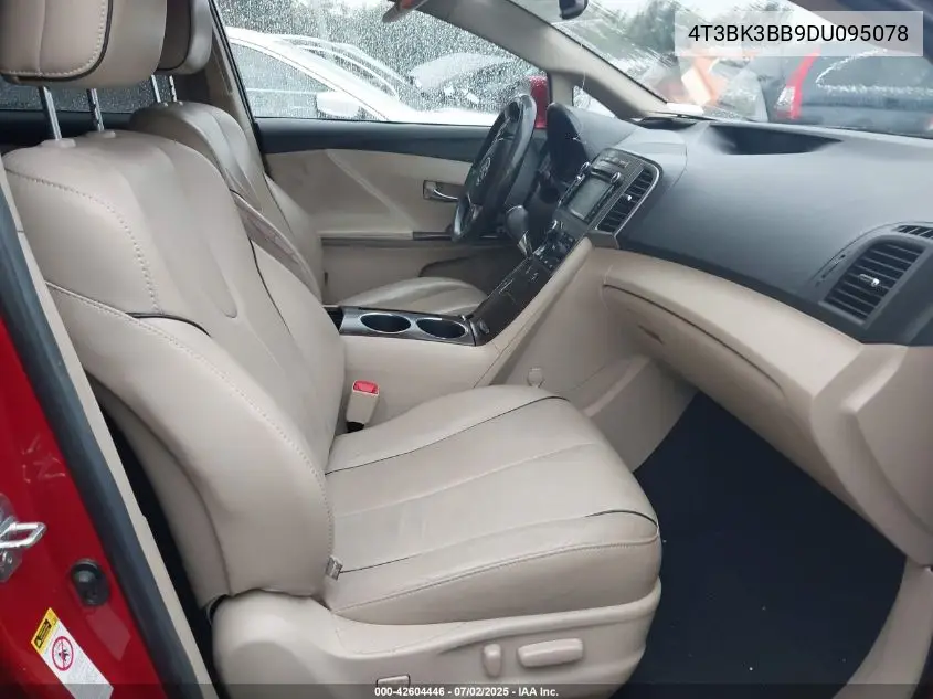 2013 Toyota Venza Le/Xle/Limited VIN: 4T3BK3BB9DU095078 Lot: 42604446