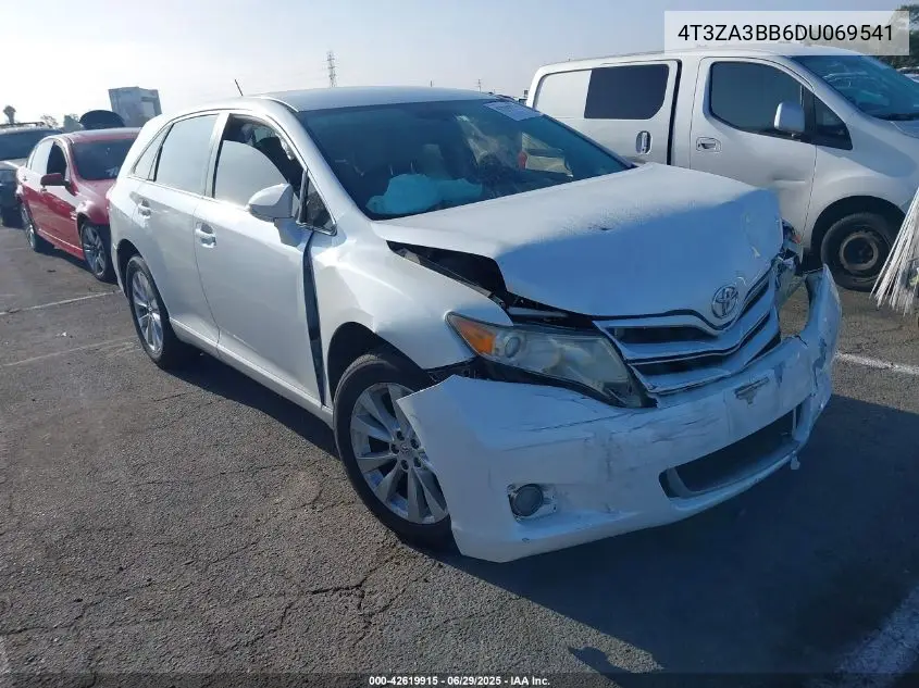 2013 Toyota Venza Le VIN: 4T3ZA3BB6DU069541 Lot: 42619915