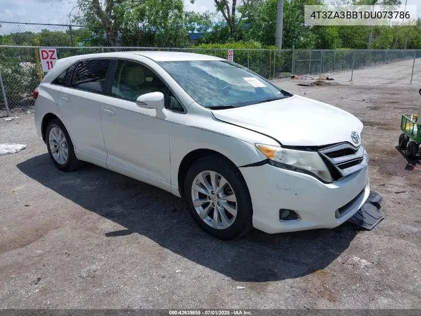 2013 Toyota Venza Le VIN: 4T3ZA3BB1DU073786 Lot: 42639858