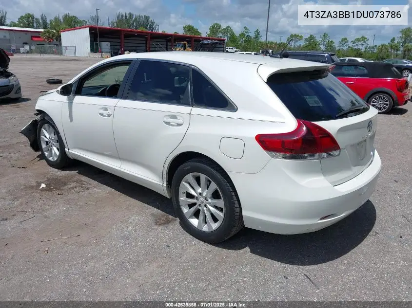 2013 Toyota Venza Le VIN: 4T3ZA3BB1DU073786 Lot: 42639858
