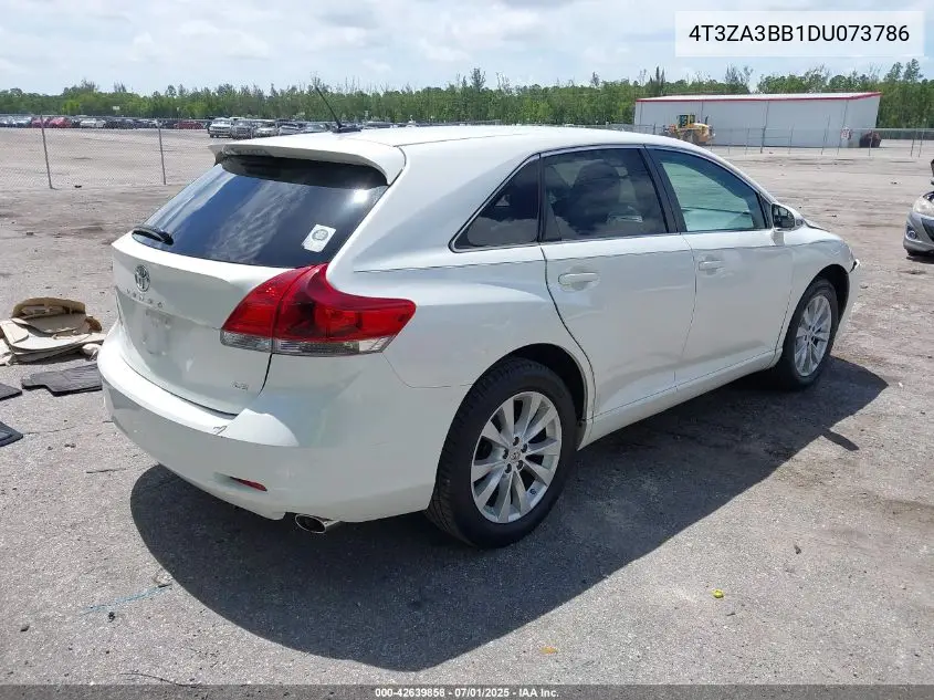 2013 Toyota Venza Le VIN: 4T3ZA3BB1DU073786 Lot: 42639858