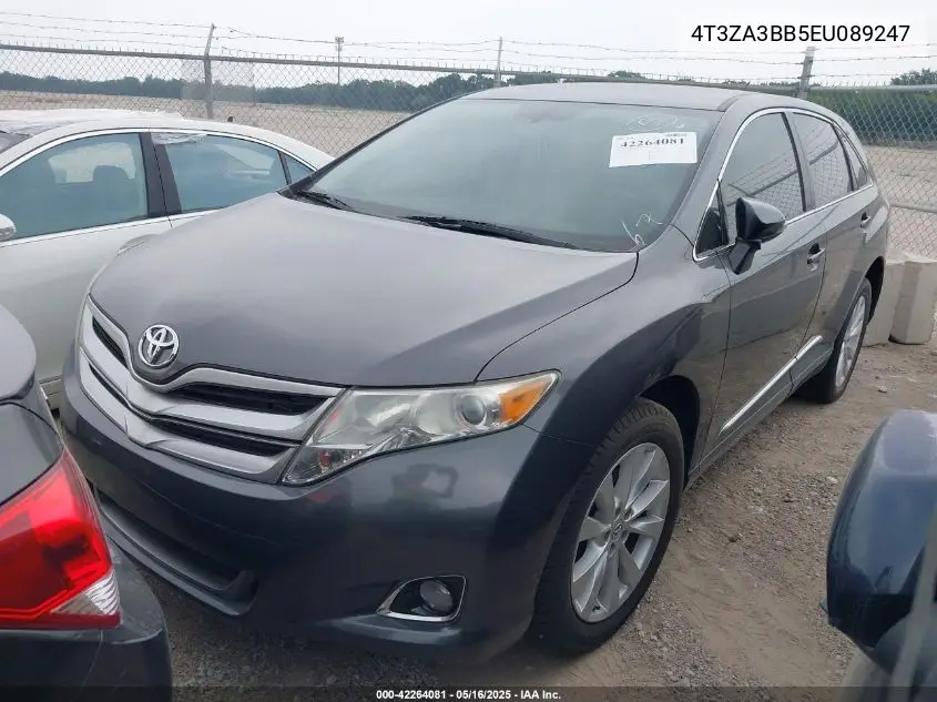 4t3za3bb5eu089247 4T3ZA3BB5EU089247 2014 Toyota Venza Le