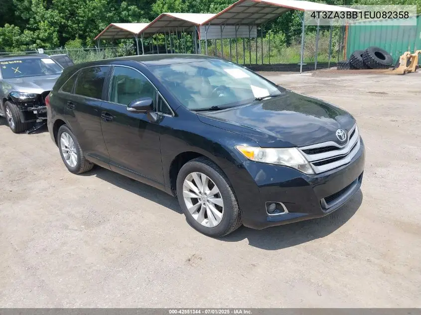 2014 Toyota Venza Le VIN: 4T3ZA3BB1EU082358 Lot: 42551344