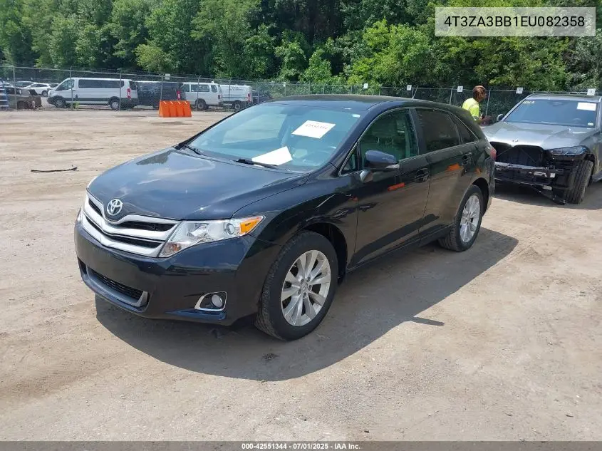 2014 Toyota Venza Le VIN: 4T3ZA3BB1EU082358 Lot: 42551344