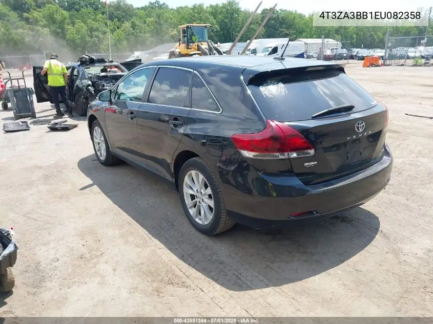 2014 Toyota Venza Le VIN: 4T3ZA3BB1EU082358 Lot: 42551344