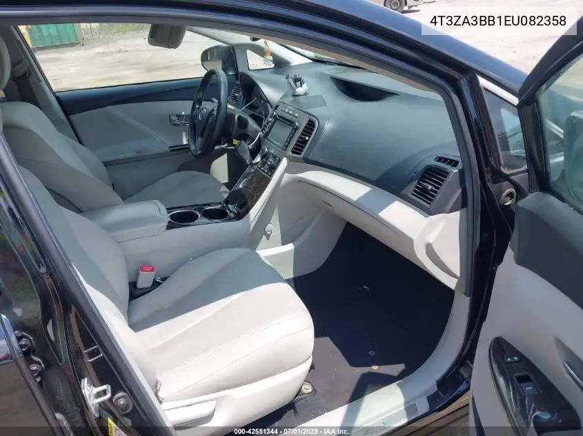 2014 Toyota Venza Le VIN: 4T3ZA3BB1EU082358 Lot: 42551344