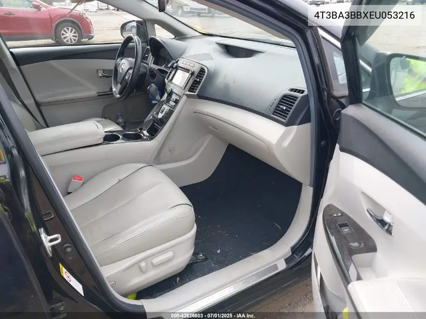 2014 Toyota Venza Xle VIN: 4T3BA3BBXEU053216 Lot: 42626603